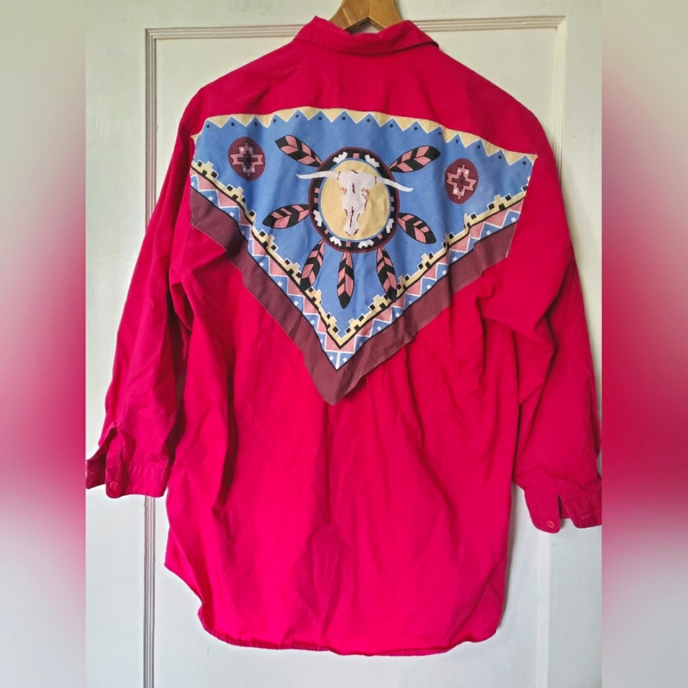 💖🐎Vintage Unique One Of A Kind Cowgirl Western Shirt🐎💖